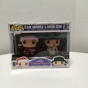 Funko Pop Clark Griswold & cousin Eddie